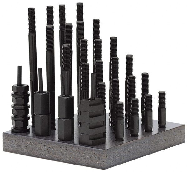TE-CO - T-Nut & Stud Kits Stud Thread Sizes: 7/8-9 T-Slot Size (Inch): 1 - Apex Tool & Supply