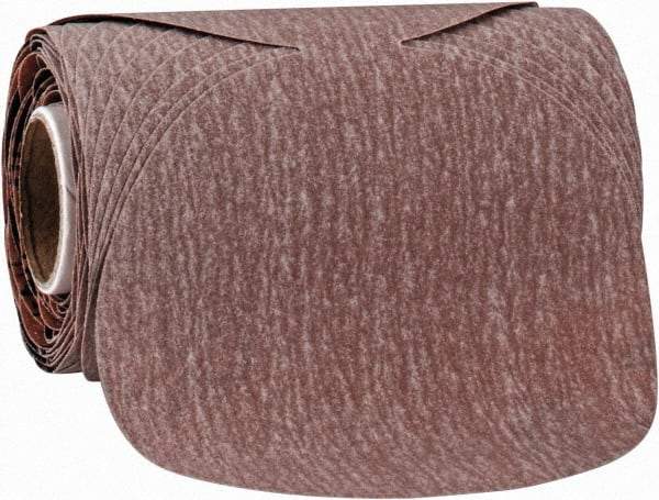 Norton - 3-1/2" Diam, 400 Grit Aluminum Oxide Adhesive PSA Disc - Super Fine Grade, Natural, B Weighted Backing, Flexible - Apex Tool & Supply