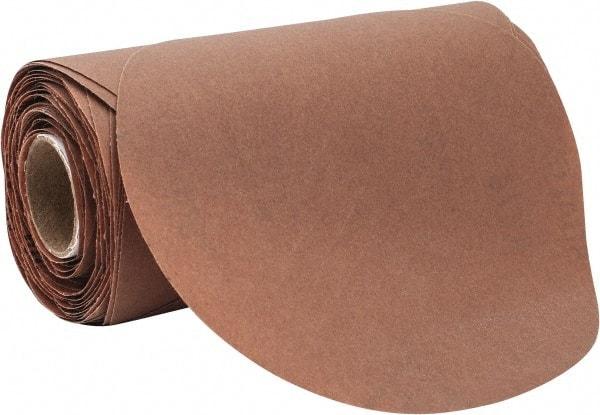 Norton - 5" Diam, 500 Grit Aluminum Oxide Adhesive PSA Disc - Super Fine Grade, Brown, B Weighted Backing, Flexible - Apex Tool & Supply