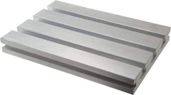 Mitee-Bite - 330.2mm Long x 228.6mm Wide x 37.6mm High Aluminum Fixture Plate - 12.7mm Plate Thickness - Apex Tool & Supply