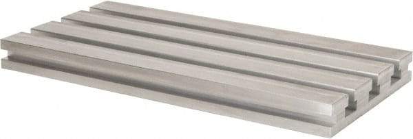 Mitee-Bite - 457.2mm Long x 228.6mm Wide x 37.6mm High Aluminum Fixture Plate - 12.7mm Plate Thickness - Apex Tool & Supply