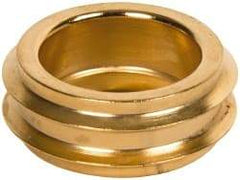 Mitee-Bite - 1" Diam, Steel, Round Clamp Washer - 3/8" Overall Height - Apex Tool & Supply