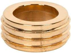 Mitee-Bite - 1-3/16" Diam, Steel, Round Clamp Washer - 1/2" Overall Height - Apex Tool & Supply