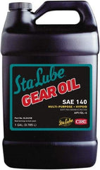 CRC - 1 Gal Bottle, Mineral Gear Oil - 27.5 St Viscosity at 100°C, ISO 460 - Apex Tool & Supply