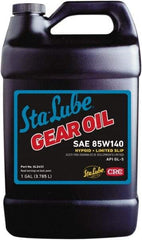 CRC - 1 Gal Bottle, Mineral Gear Oil - 27 St Viscosity at 100°C, ISO 460 - Apex Tool & Supply