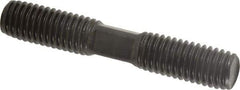 Value Collection - 3/8-16 4-1/4" OAL Fully Threaded Stud - Stainless Steel, Uncoated, 4-1/4" Long Thread Length - Apex Tool & Supply