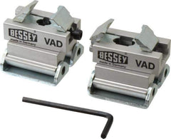Bessey - 2 Piece, Plastic Cap Swivel V-Pad - 60° Pivot Angle - Apex Tool & Supply
