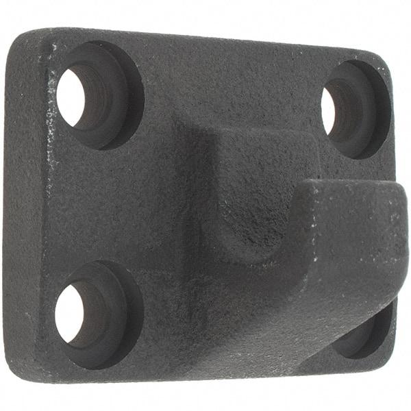 De-Sta-Co - 1 Lb Capacity, 0.41" Mounting Hole, Steel Clamp Latch Plate & Hook Assembly - 3.13" Base Length x 2.26" Base Width - Apex Tool & Supply