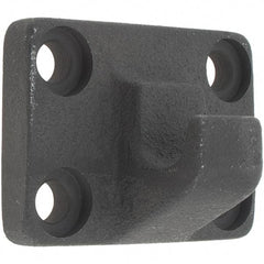De-Sta-Co - 1 Lb Capacity, 0.41" Mounting Hole, Steel Clamp Latch Plate & Hook Assembly - 3.13" Base Length x 2.26" Base Width - Apex Tool & Supply