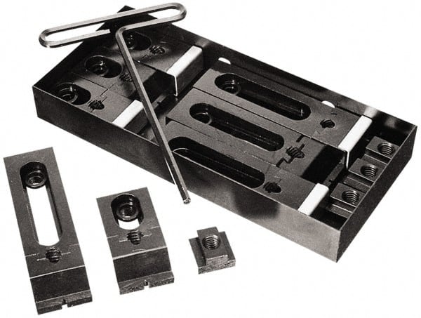 TE-CO - Fixturing Clamp Sets Type: Edge Clamp Set Number of Pieces: 22 - Apex Tool & Supply