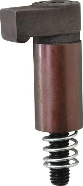 Gibraltar - 3/8-16 Thread, 0.874" Body Diam, 2-1/4" Body Length, Cap Screw Hook Clamp Assembly - 19/32" Height of Clamp Face, 9/16" Width of Clamp Face, Black Oxide Coating, Carbon Alloy Steel - Apex Tool & Supply