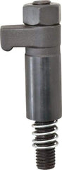 Gibraltar - 1/2-13 Thread, 0.874" Body Diam, 2-1/4" Body Length, Stud & Nut Hook Clamp Assembly - 19/32" Height of Clamp Face, 9/16" Width of Clamp Face, Black Oxide Coating, Carbon Alloy Steel - Apex Tool & Supply