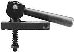 Value Collection - 5/8-11 Tap Size, Steel Strap Clamp Assembly - Center Cam, 7/8" Strap Thickness, 1" Travel, 4-1/2" Strap Len, 1-1/2" Strap Width - Apex Tool & Supply