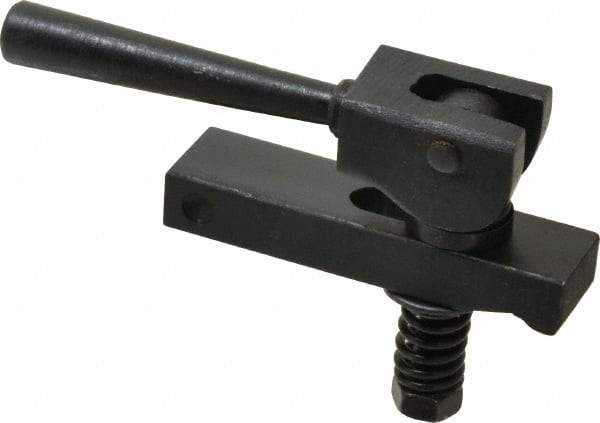 Value Collection - 1/4-20 Tap Size, Steel Strap Clamp Assembly - Center Cam, 1/2" Travel, 2-1/2" Strap Len - Apex Tool & Supply