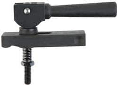 Value Collection - 5/16-18 Tap Size, Steel Strap Clamp Assembly - Center Cam, 0.333" Strap Thickness, 13/16" Travel, 3-1/4" Strap Len, 1-1/4" Strap Width - Apex Tool & Supply