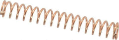 Made in USA - 3/16" OD, 0.022" Wire, Compression Spring - 2.44 Lb Spring Rating - Apex Tool & Supply