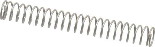 Made in USA - 1/4" OD, 0.022" Wire, Compression Spring - 1.81 Lb Spring Rating - Apex Tool & Supply