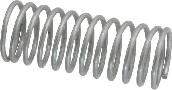 Made in USA - 5/8" OD, 0.054" Wire, Compression Spring - 6.56 Lb Spring Rating - Apex Tool & Supply