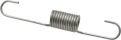 Made in USA - 9/16" OD, 19.66 Lb Max Load, 5-3/8" Max Ext Len, 0.072" Wire Diam Extension Spring - 6.8 Lb/In Rating - Apex Tool & Supply