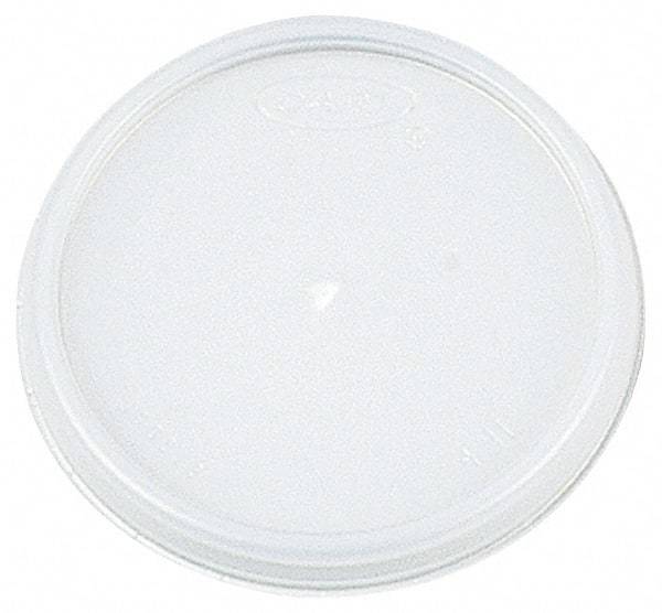 DART - Dart Lids for 12 oz Hot/Cold Foam Cups, Vented - White - Apex Tool & Supply