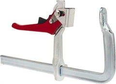 Bessey - 5-1/2" Deep Throat, 12" Max Capacity, Standard Sliding Arm Clamp - 1,200 Lb Clamping Pressure - Apex Tool & Supply