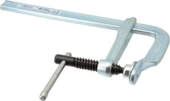 Bessey - 4" Deep Throat, 8" Max Capacity, Standard Sliding Arm Clamp - 726 Lb Clamping Pressure, 5/8" Spindle Diam - Apex Tool & Supply