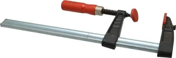 Bessey - 16" Capacity, 4-1/2" Throat Depth Steel Bar Clamp - 1,540 Lb Clamping Pressure - Apex Tool & Supply
