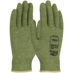 07-KA710/XL Gloves W/ACP Technology - Kevlar ACP 10 Gauge Seamless Knit - M. Wgt - Green - Exact Industrial Supply