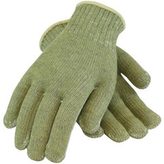 07-KA740/L Gloves W/ACP Technology - Kevlar ACP 7 Gauge Seamless Knit - Econ. Wgt - Polyester Line - Green - Apex Tool & Supply