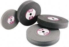 Value Collection - 8" Diam, 1" Face Width, 5/8" Center Hole, Extra Coarse Grade, Deburring Wheel - 1,920 RPM - Apex Tool & Supply