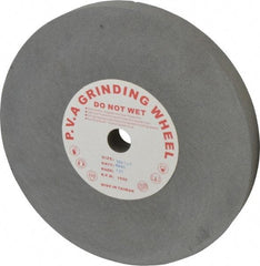 Value Collection - 10" Diam, 1" Face Width, 1" Center Hole, Coarse Grade, Deburring Wheel - 1,800 RPM - Apex Tool & Supply