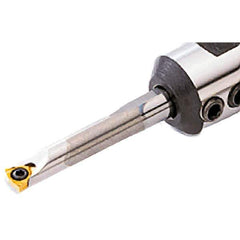 Iscar - 6.6mm Min Bore Diam, 59mm OAL, 6mm Shank Diam, MG-SWUB Indexable Boring Bar - WB.T 52.. Insert, Screw Holding Method - Apex Tool & Supply