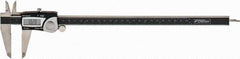 Fowler - 0 to 300mm Range, 0.01mm Resolution, Electronic Caliper - Stainless Steel with 2.4" Stainless Steel Jaws, 0.04mm Accuracy - Apex Tool & Supply
