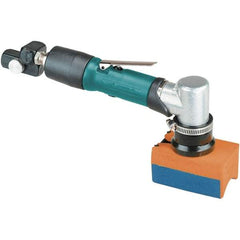 Dynabrade - 0.12 hp, 15,000 RPM Finishing Sander - 20 CFM Air Consumption, 6.21 bar Air Pressure, 1/4 NPT Inlet - Apex Tool & Supply