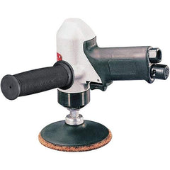 Dynabrade - 4" Max Disc, 11,000 RPM, Pneumatic Handheld Disc Sander - 32 CFM, 1/4 NPT Inlet, 0.7 hp, 90 psi - Apex Tool & Supply