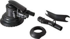 Ingersoll-Rand - 12,000 OPM, 15.5 CFM Air Consumption, Palm Air Orbital Sander - Round Pad, 1/4 NPT Inlet - Apex Tool & Supply