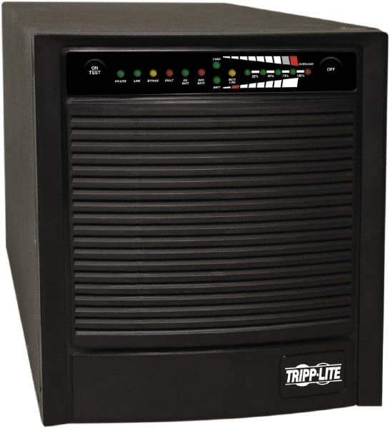 Tripp-Lite - 15 Amp, 1,500 VA, Tower & Rack Mount Online Backup Uninterruptible Power Supply - Backup 4-1/2 min with Full Load & 13 min with Half Load, 120 VAC Input & Output, 1,200 Watt Output, 1 Phases, 6 Outlets - Apex Tool & Supply