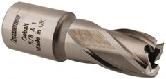 Interstate - 5/8" Diam x 1" Deep Cobalt Annular Cutter - Apex Tool & Supply