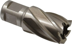 Interstate - 15/16" Diam x 1" Deep Cobalt Annular Cutter - Apex Tool & Supply
