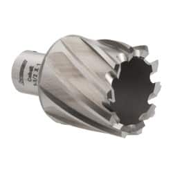 Interstate - 1-1/2" Diam x 1" Deep Cobalt Annular Cutter - Apex Tool & Supply