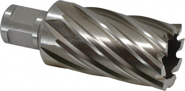 Interstate - 1-1/4" Diam x 2" Deep Cobalt Annular Cutter - Apex Tool & Supply