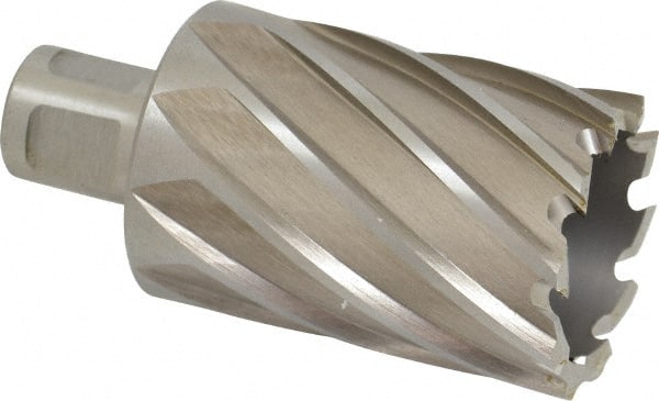 Interstate - 1-5/8" Diam x 2" Deep Cobalt Annular Cutter - Apex Tool & Supply