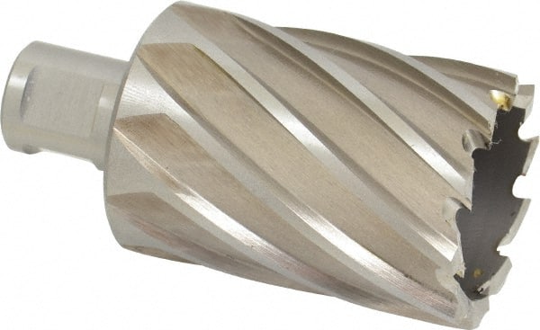 Interstate - 1-11/16" Diam x 2" Deep Cobalt Annular Cutter - Apex Tool & Supply