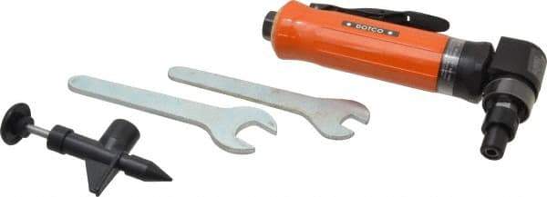 Dotco - 1/4" Collet, Angle Handle, Air Angle Die Grinder - 12,000 RPM, Rear Exhaust, 23 CFM, 0.4 hp, 90 psi, 1/4" Inlet - Apex Tool & Supply