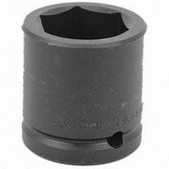 SK - Impact Socket - 3/4"DR 34MM IMPACT SOCKET - Apex Tool & Supply