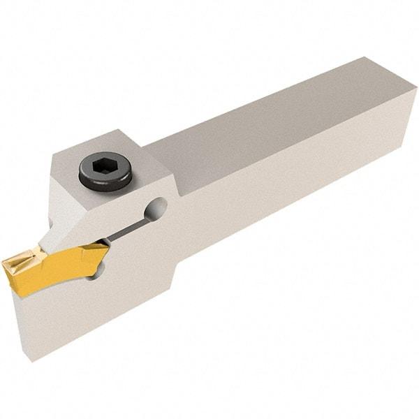 Iscar - TGD, External, Right Hand, 7.5mm Max Depth of Cut, 3 to 3mm Groove Width, Indexable Grooving Tool Holder - TGMF 3.. Insert Compatibility, 25mm Shank Height, 25mm Shank Width, 140mm OAL - Apex Tool & Supply