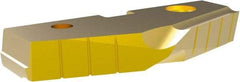 Allied Machine and Engineering - 3-1/16" Diam x 7/16" Thick, Seat Code 6, 144° Included Angle Spade Drill Insert - TiN Coated, High Speed Steel, Series T-A - Apex Tool & Supply