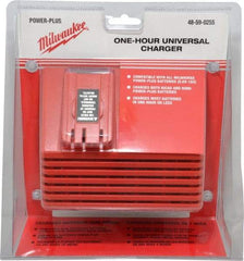Milwaukee Tool - 12 to 18 Volt, 1 Battery NiCad & NiMH Power Tool Charger - 1 hr to Charge - Apex Tool & Supply