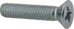 Value Collection - 5/16-18 UNC, 1-1/2" OAL Phillips Drive Machine Screw - Flat Head, Grade J82 Steel, Zinc-Plated Finish, Without Washer - Apex Tool & Supply