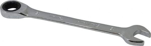 Blackhawk by Proto - 15mm 12 Point Combination Wrench - 7-1/2" OAL, Steel, Chrome Finish - Apex Tool & Supply